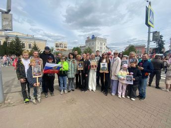 СШОР №1 — в рядах «Бессмертного полка»