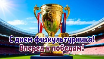 С Днём физкультурника!
