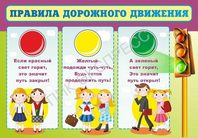 Правила дорожного движения (ПДД) для детей